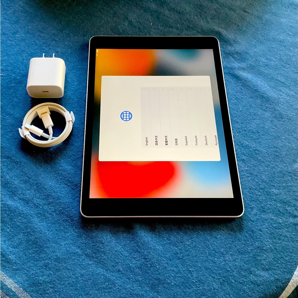 Apple IPad 2021 9th Generation Silver 64GB WiFi only EUC